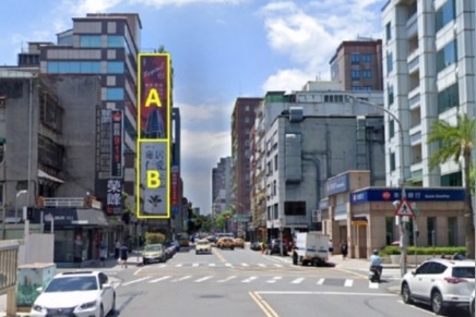 台北市中正區  金山南路 / 濟南路 ( 東往西 ) A 面